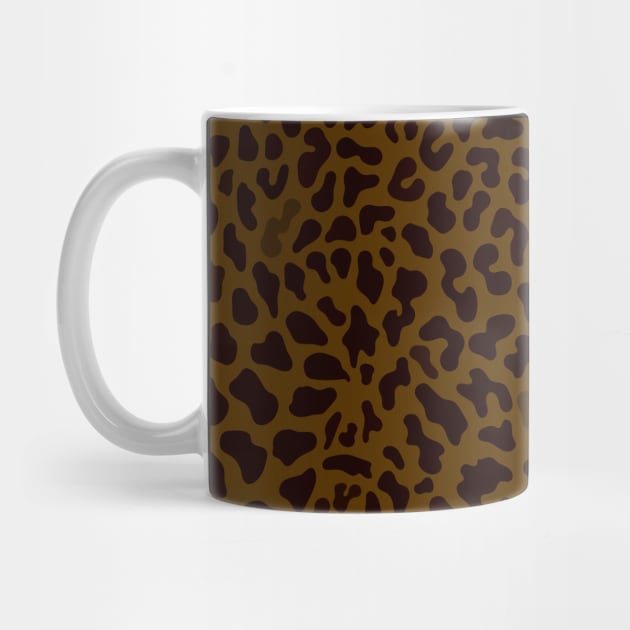 Animal Print / Retro Brown Cheetah Fur by matise